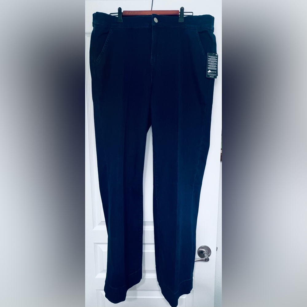 D & Co Lycra Dark Wash Jeans 18W NWT
